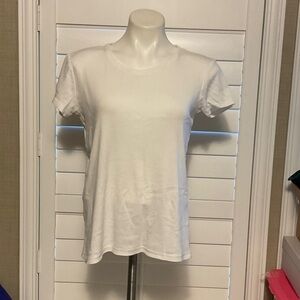 Daisy Fuentes White Short Sleeve Tee